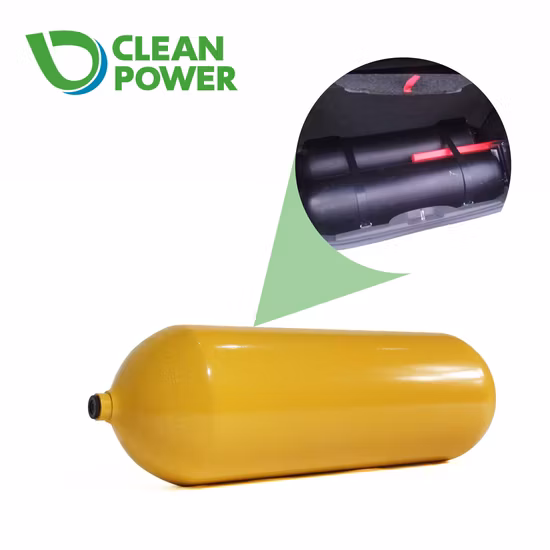 ISO11439/ECR 110標準の車両使用のための熱い販売90L CNGのシームレスな鋼鉄ガス シリンダー200bar