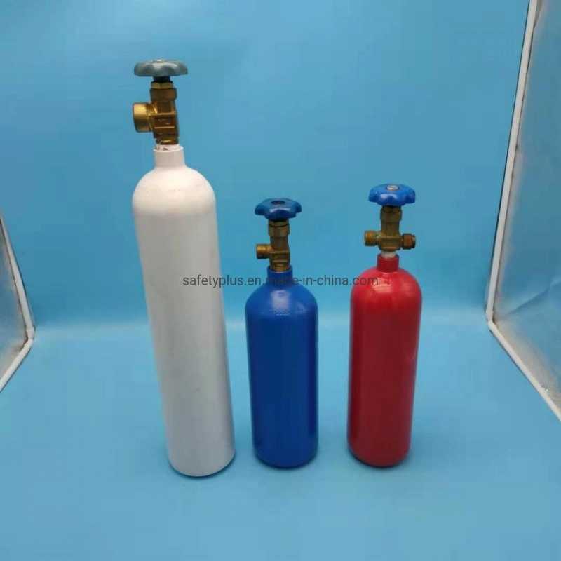 Steel Seamless Hydrogen 6kg Nitrogen Gas Cylinder