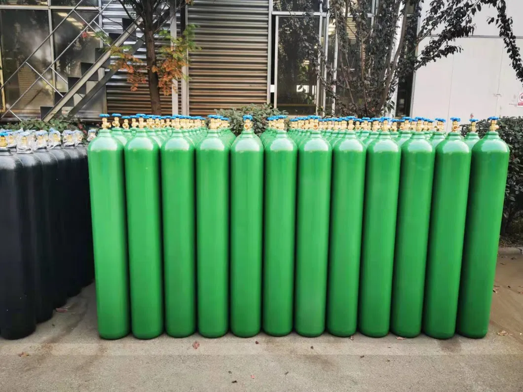 40L -50L 200bar High Pressure Vessel Seamless Steel CO2 Carbon Dioxide Gas Cylinder